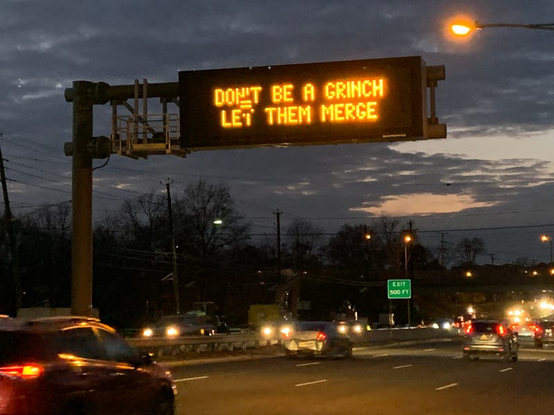 Highway sign