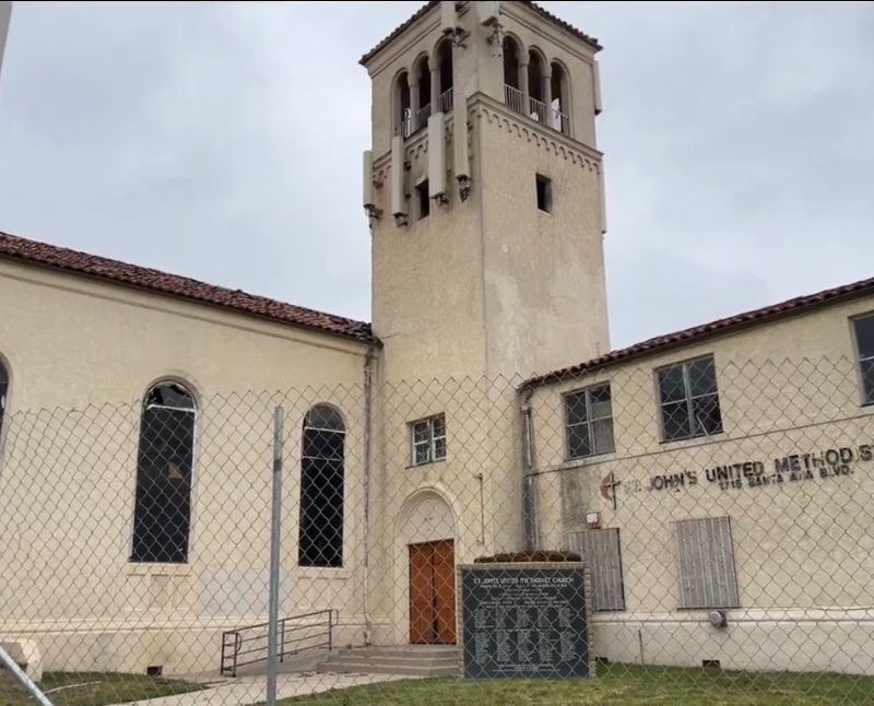 St. John’s Methodist Church in Watts