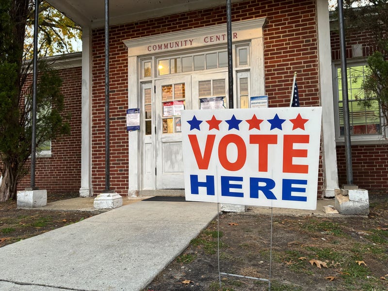The Carman Tilelli Community Center in Cherry Hill, New Jersey, served as a polling place on Nov. 4, 2025.