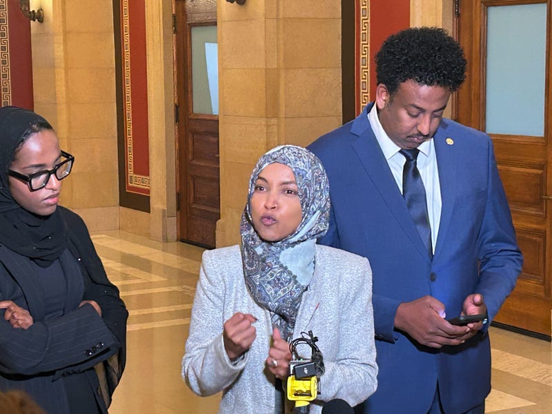 Congresswoman Ilhan Omar abruptly ended a press conference, calling reporter's questions "xenophobic and racist" for suggesting she address the perception of the Somali community's involvement in recent fraud cases in the state.