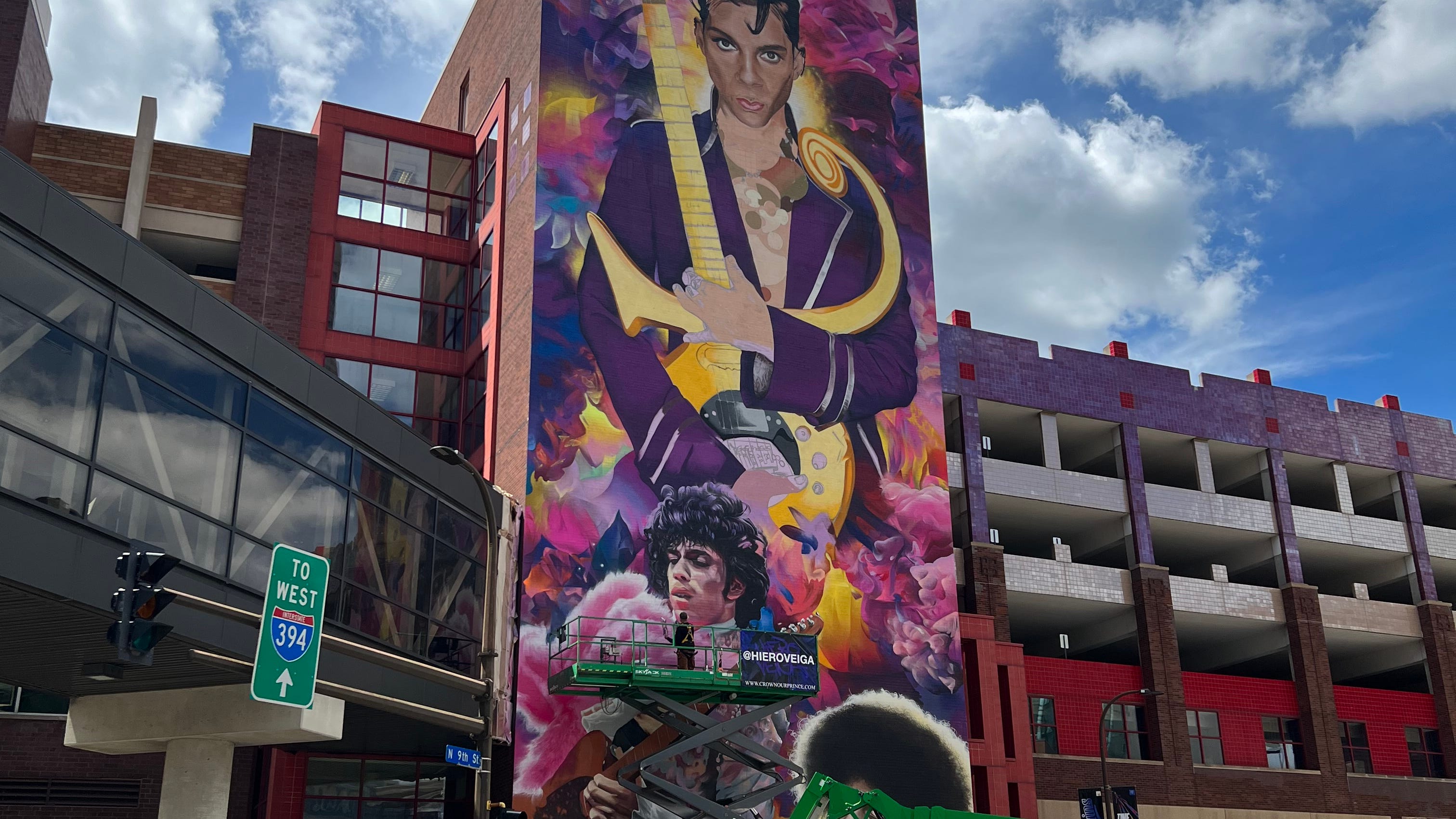 100-foot Prince Mural will be officially unveiled Thursday