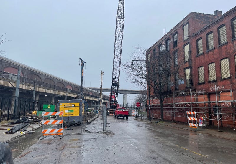 NFTA work on South Park Avenue