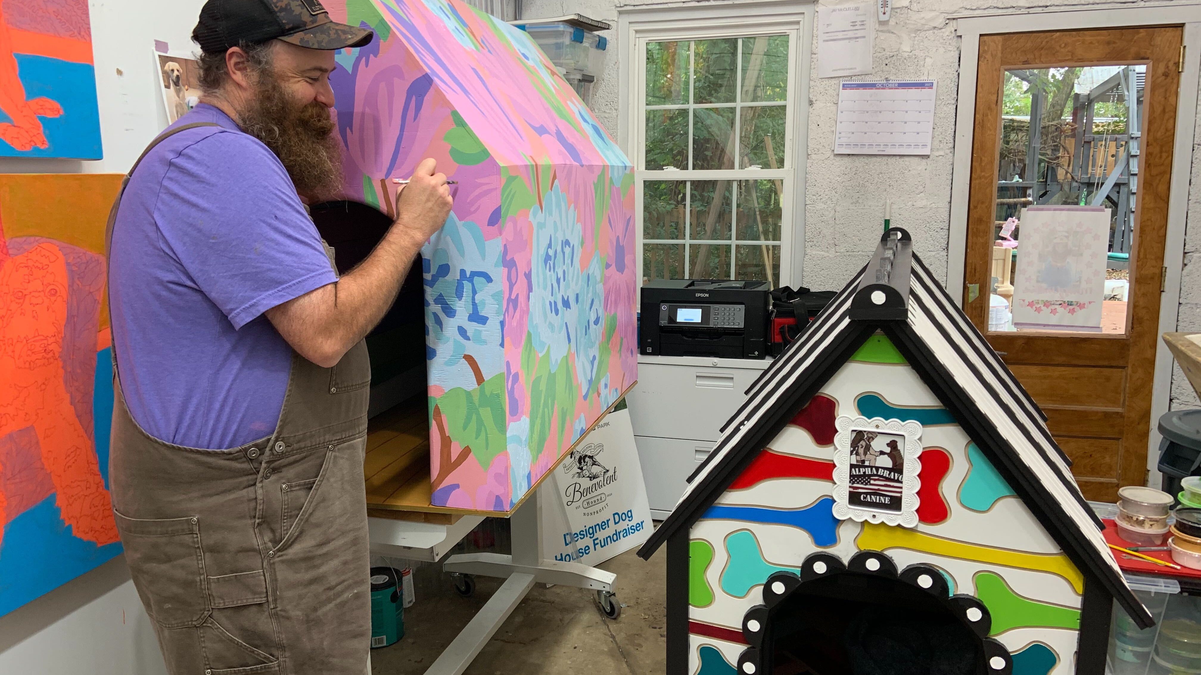 Designer dog houses to fetch funds for charities