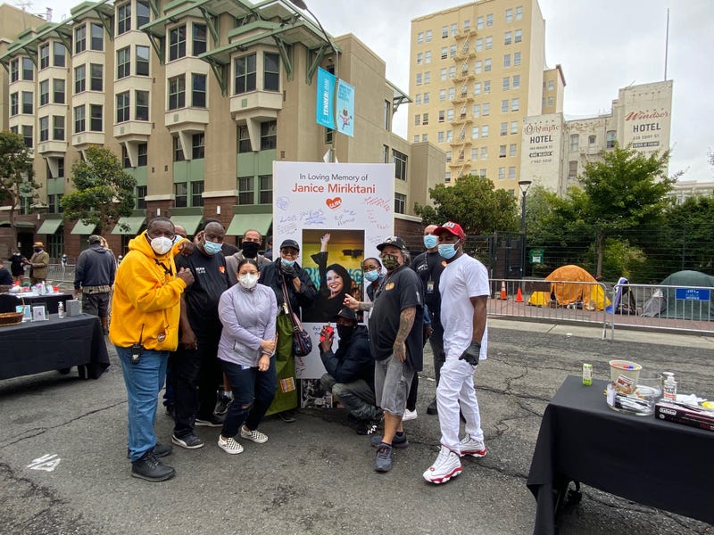 Glide Memorial held a silent vigil for Janice Mirikitani.
