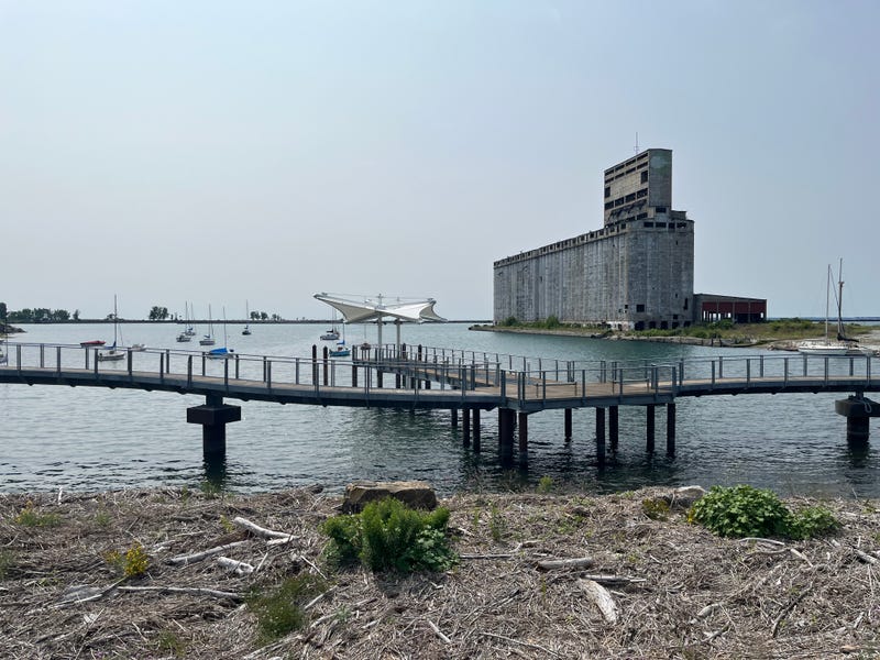 The City of Buffalo's Tifft Street Pier has reopened for pedestrians.