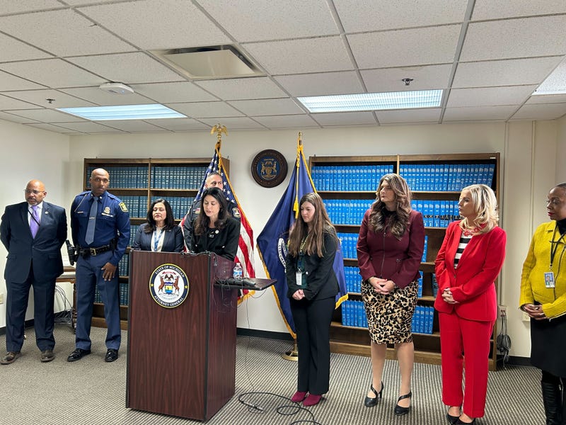 Attorney General Dana Nessel announces human trafficking charges