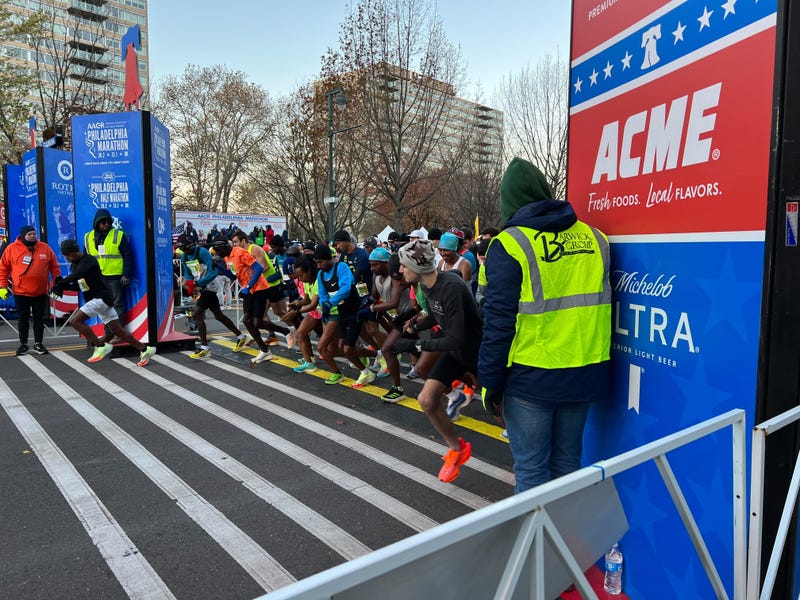 Many of the runners in the 26.2 mile race that winds through the city, did their part to help make sure some of the city’s less fortunate also come away with a win.