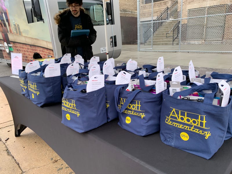 Abbott Elementary giveaway on Feb. 2, 2024.