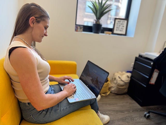 Corrine, trafficking victim, now full time employee at Salt & Light Coalition