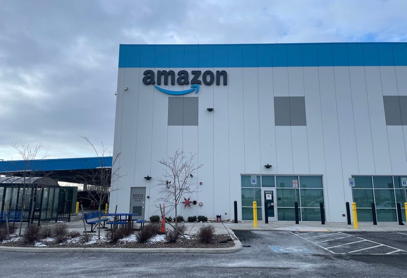 Amazon's "DBU7" delivery station in Hamburg