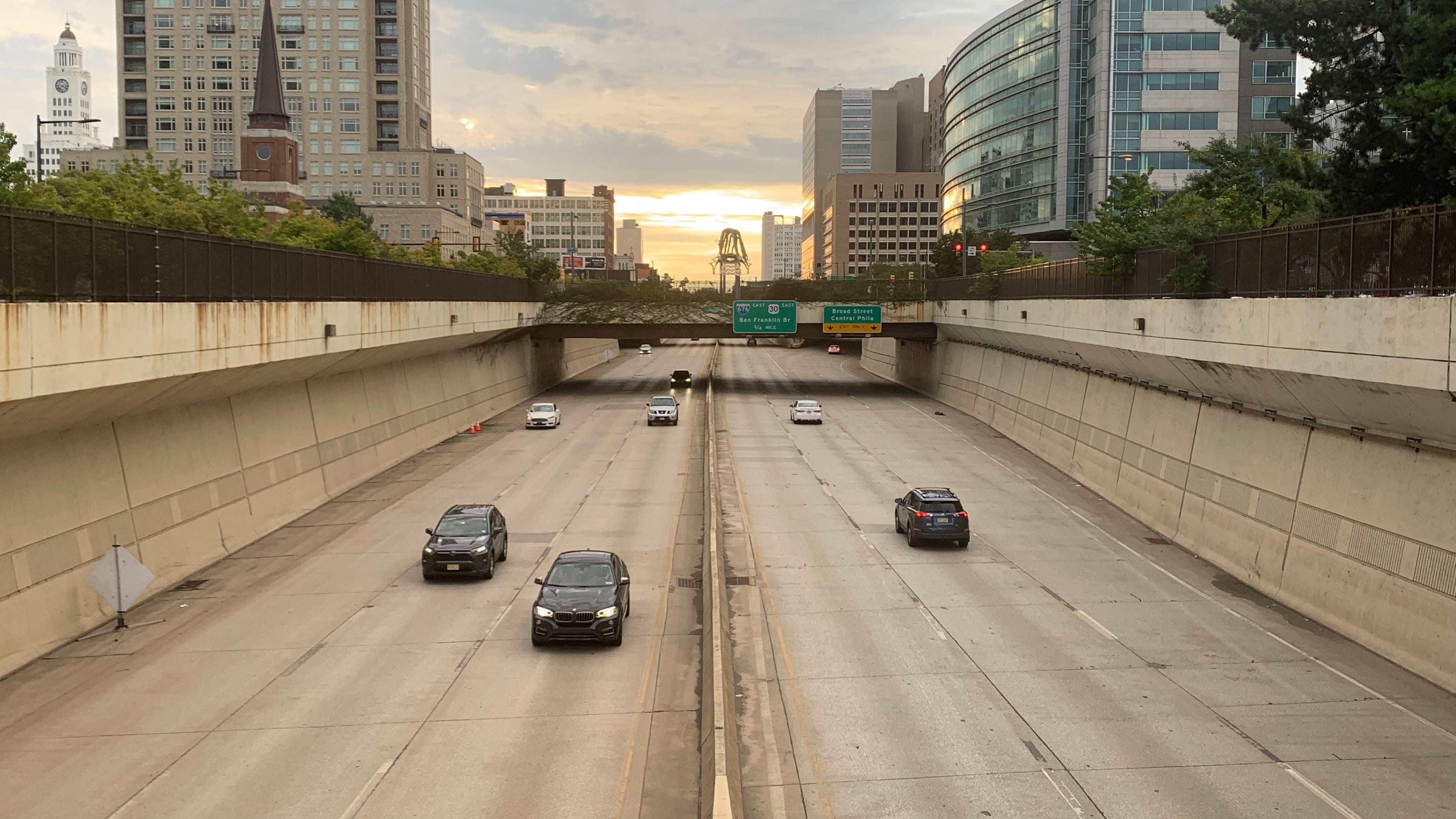 Vine Street Expressway reopens after Ida flooding