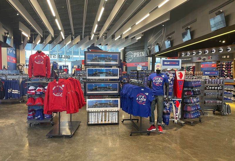 AFC East gear at the Bills Store