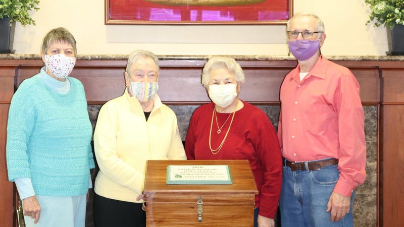 Residents at a Delaware County senior living facility have created a COVID-19 time capsule.