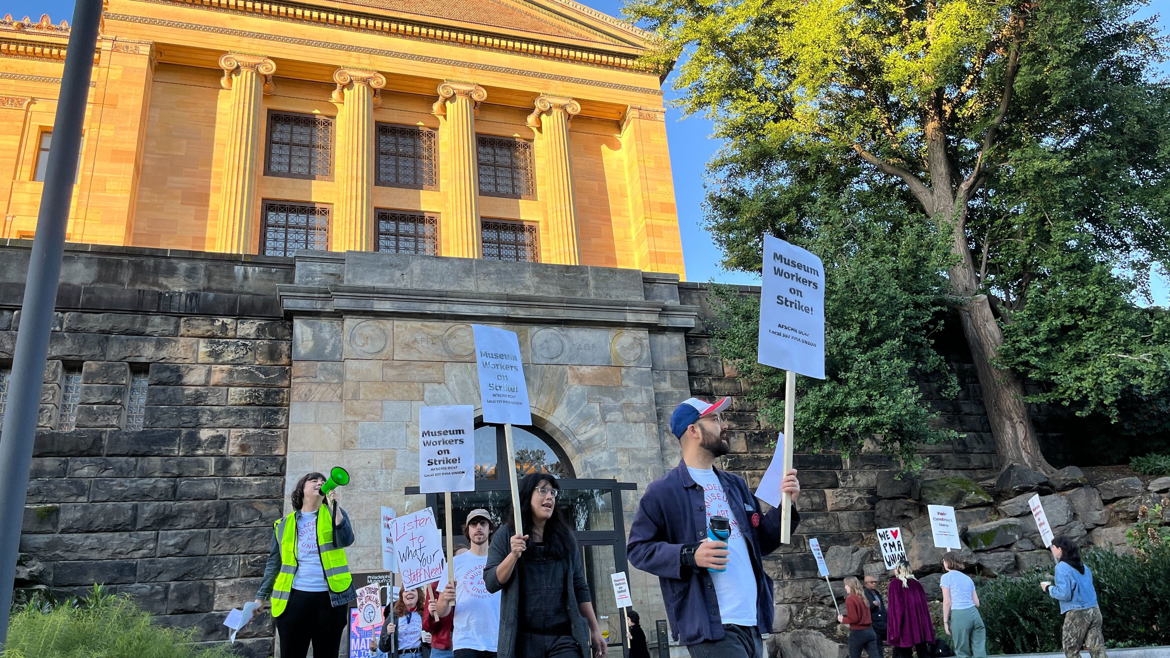 Philadelphia Museum of Art employees return to work after weekslong strike