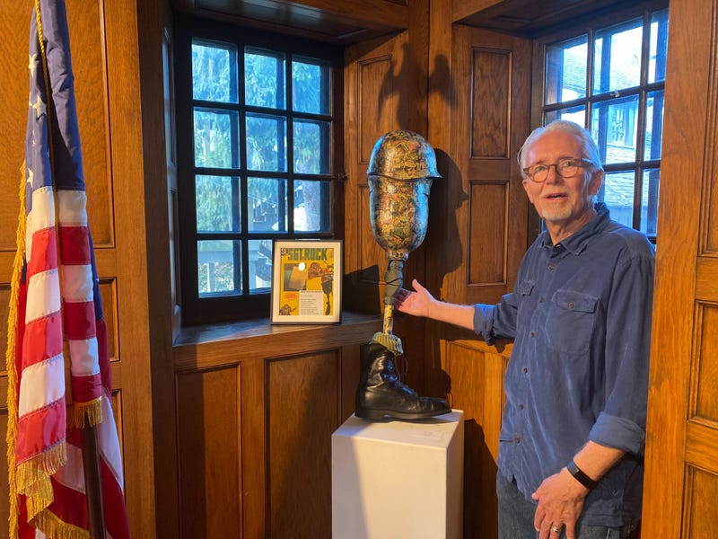 Art Smith, visual arts instructor at the Perkins Center for the Arts