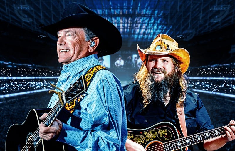 George Strait and Chris Stapleton