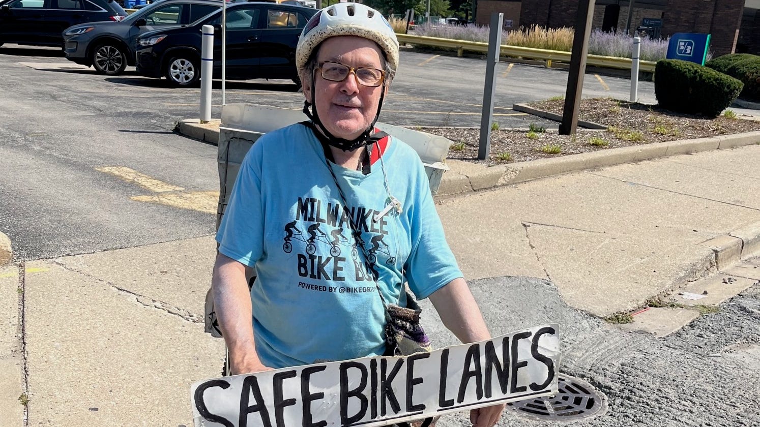Chicago cyclist pedals for ‘10% bike lanes’ across the city