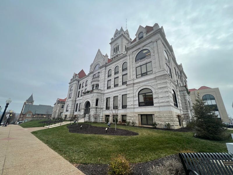 The Cole County Courthouse in downtown Jefferson City