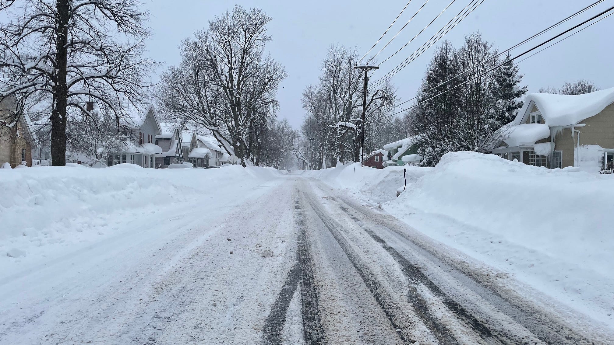 PHOTOS: West Seneca digs out as epicenter of back-to-back lake effect snowstorms