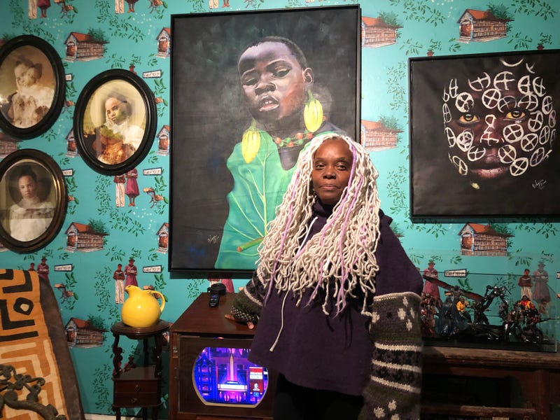 Vashti Dubois is asking for zoning code variances to continue operating the Colored Girls Museum at 4613 Newhall Street in Germantown.