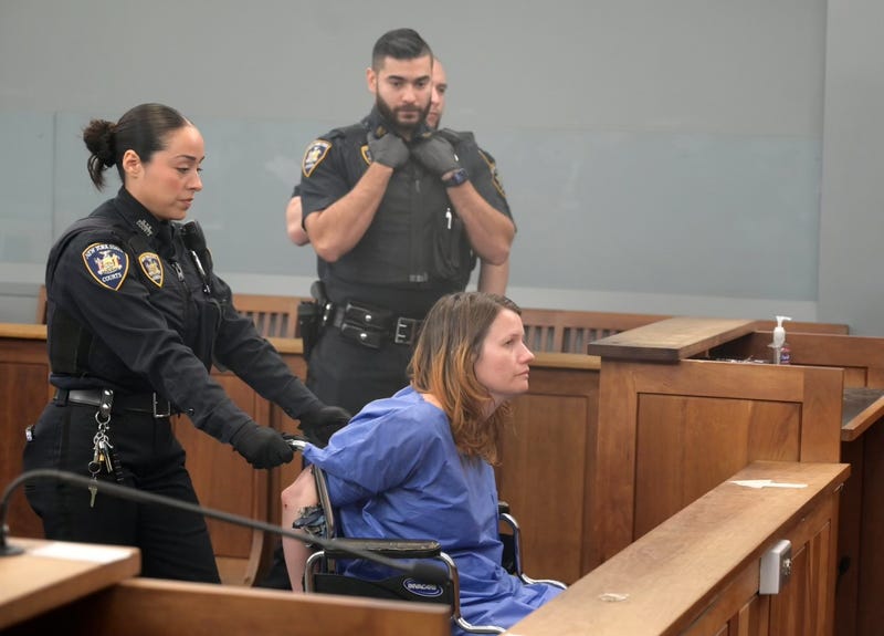 Kerri Bedrick, 32, appears in court in Central Islip on Friday