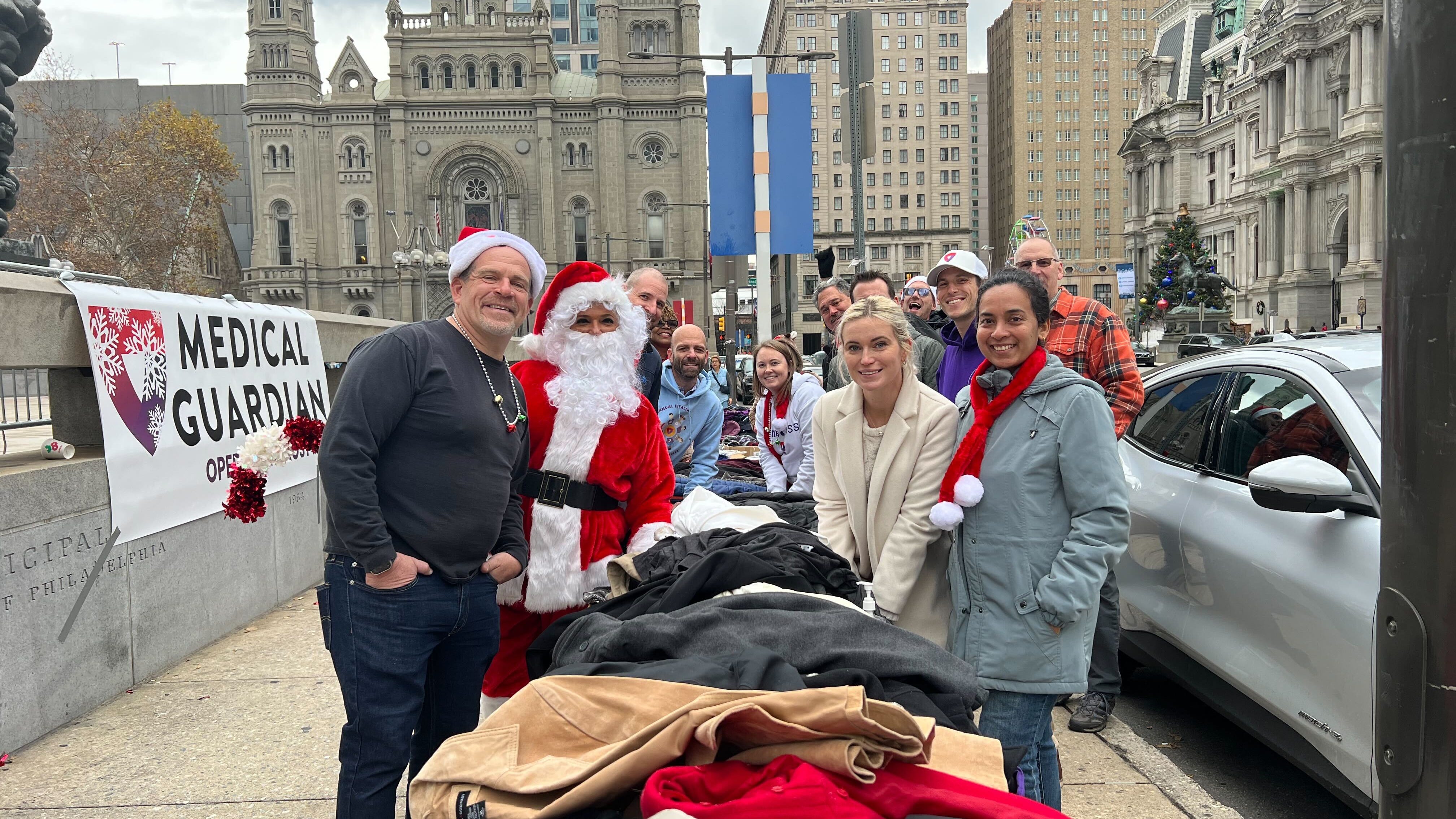 Advocates distribute supplies to Philadelphia homeless before winter