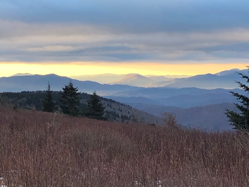 Sunrise in Grayson Highlands State Parks