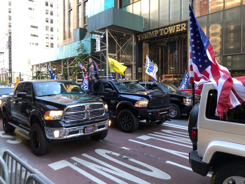 Trump Tower rally