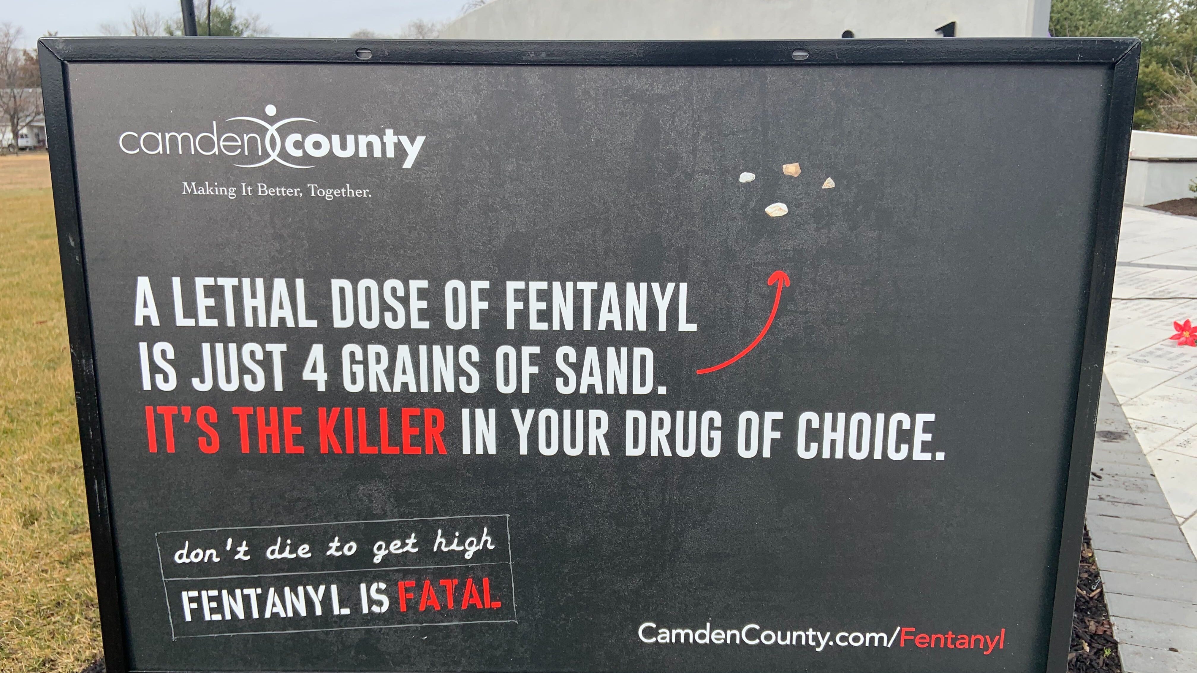 'Talk to your children': Fentanyl dangers are focus of new Camden County campaign