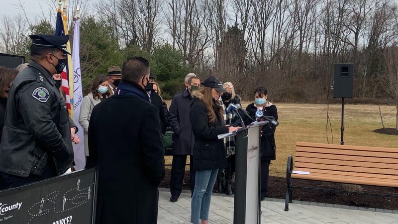 A news conference for the Camden County "Fentanyl is fatal" campaign.