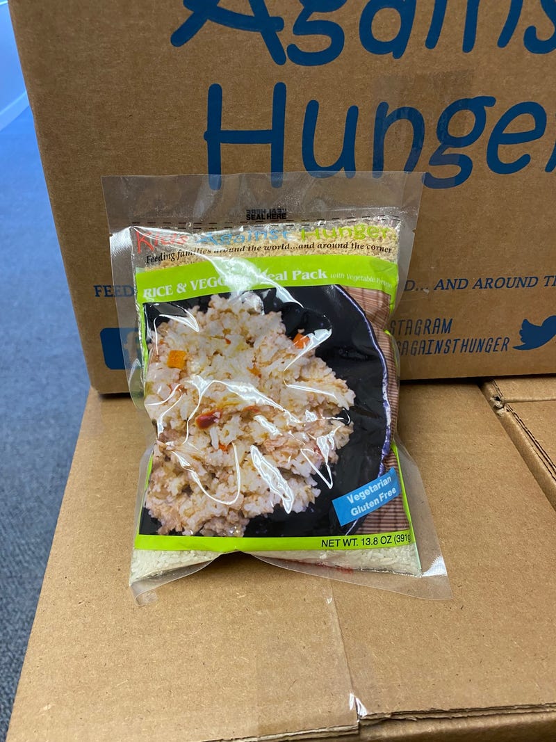 Thousands are volunteering in Danville to feed the homeless.