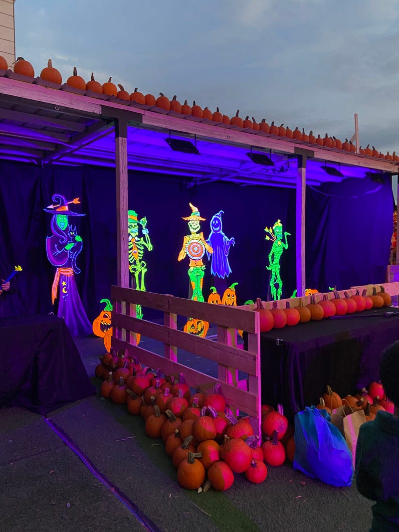 Spooky! Halloween is in full force at Cityside Pumpkin Patch in Long Island City's Summer Club rooftop.