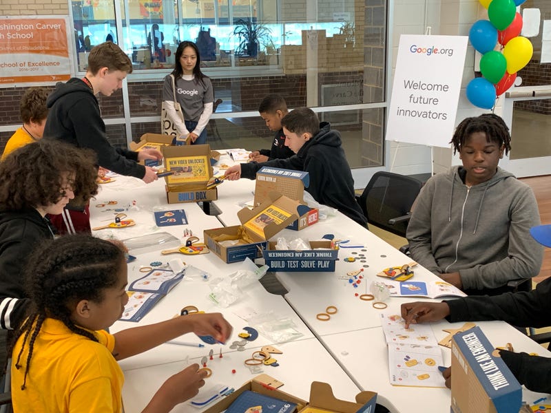 School robotics clubs across Pennsylvania are getting some corporate money to help more students take part.