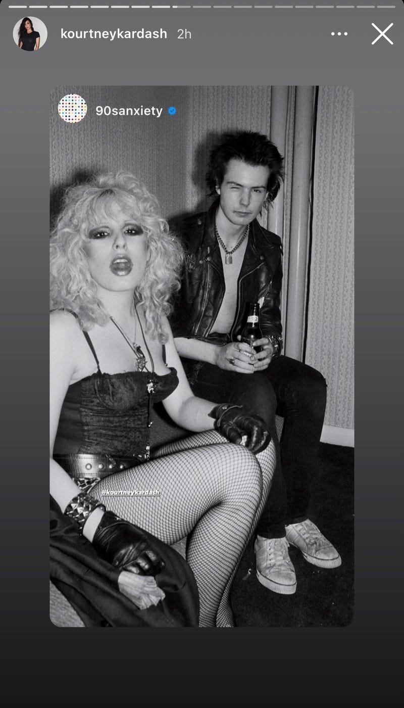 Kourtney Kardashian IG Story