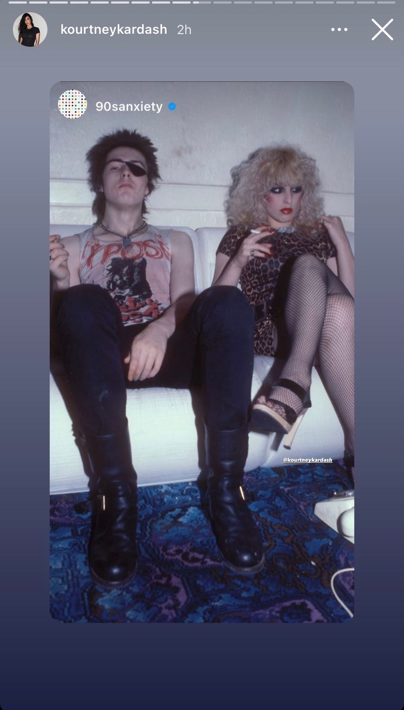 Kourtney Kardashian IG Story