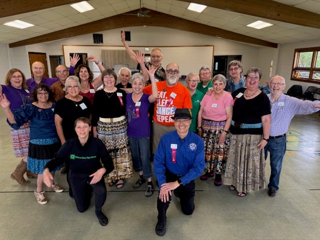 Dancers gather in Morton Grove 