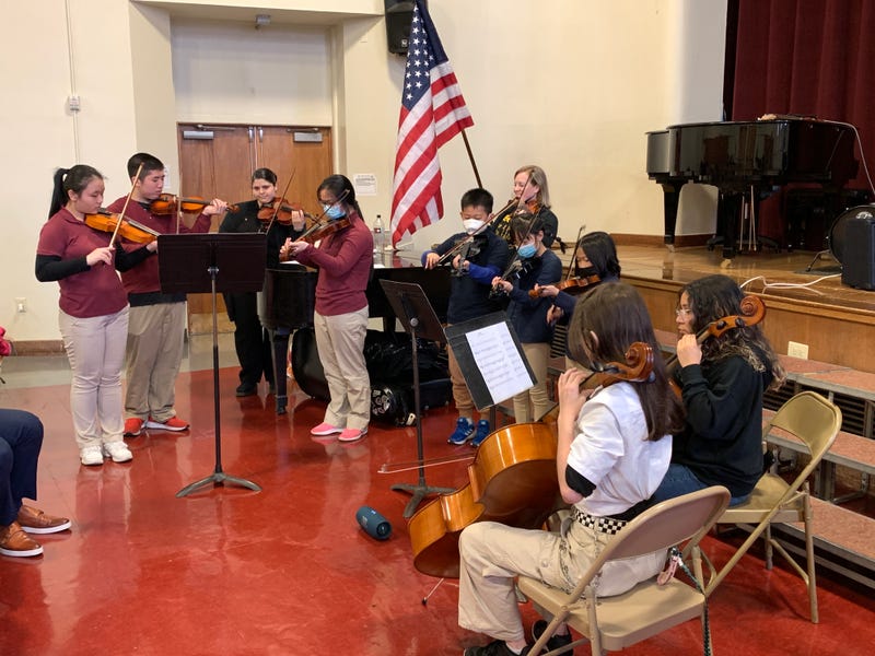 Summer programs in the School District of Philadelphia include instrumental music