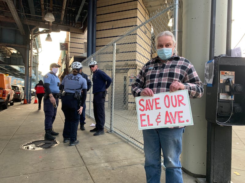 Somerset Station protest
