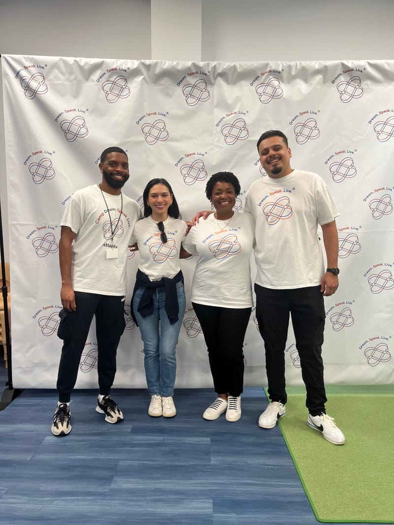 The team at Camp Dream. Live. Speak.