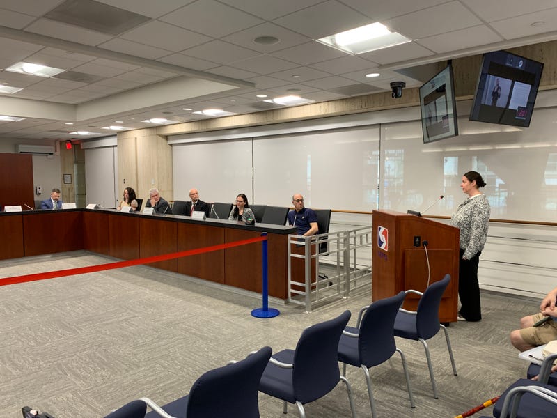 SEPTA public hearing on Monday, May 20, 2024. 