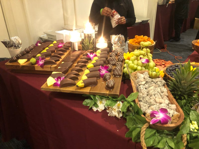 And, dessert! From fresh fruit to chocolate-covered strawberries, bananas and pineapple, there was plenty to appease the pickiest of sweet tooths at the 2024 KFWE.