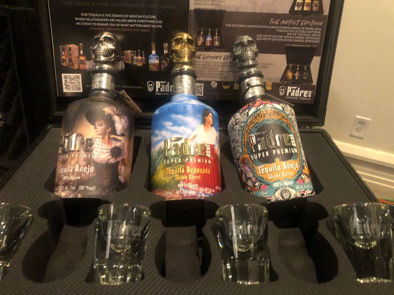 Padre Azul tequila is produced at the Tres Mujeres Distillery in Amatitán, Jalisco, Mexico. Padre Azul uses ripe agave, 8-10 years in age, harvested from the volcanic soil in the Tequila Valley. The water quality in the region is better than standard wells yielding citrus and earthy aromas.