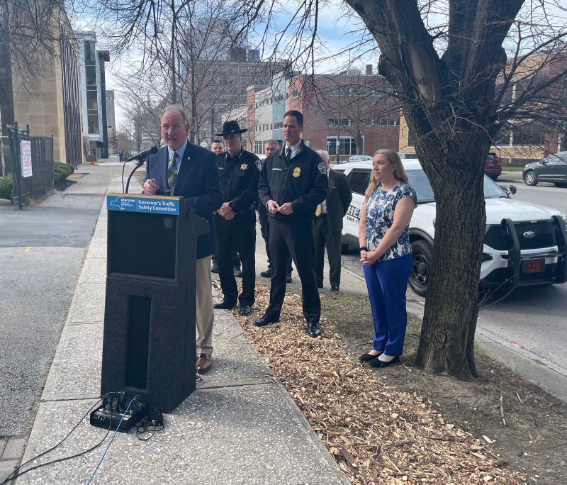 GTSC press conference on St. Patrick's Day weekend drinking