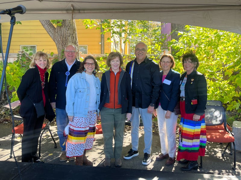 Tina Smith, Tim Walz, Minnesota, Indigenous Peoples Day