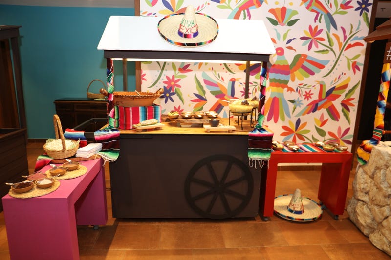 Bill cheffing it up recreating authentic Mexican dishes