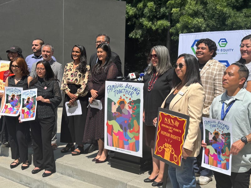 AAPI community demands end to ICE raids