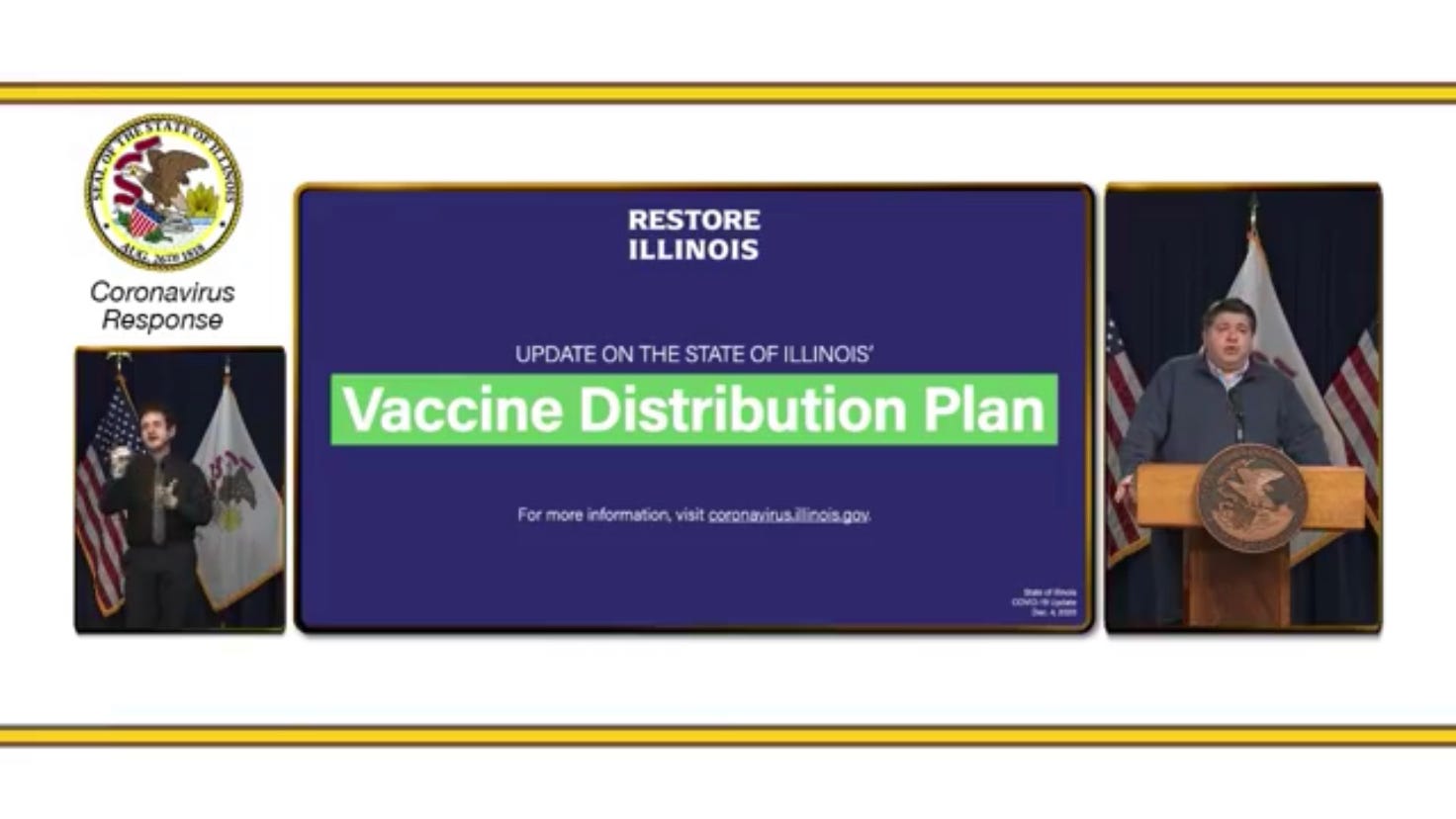 Gov. Pritzker says COVID-19 vaccine distribution 'will not be a quick process'
