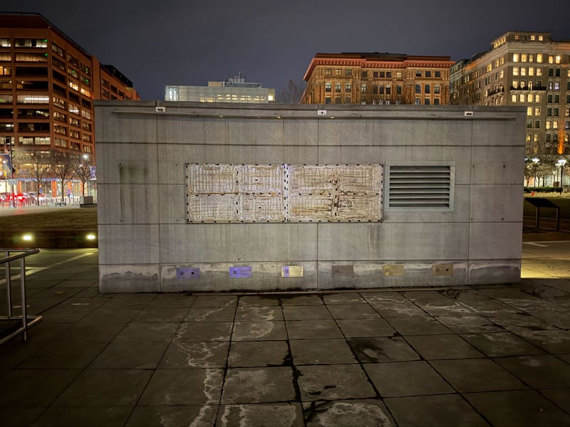 The slavery exhibit at the President's House was removed on Jan. 22, 2026.