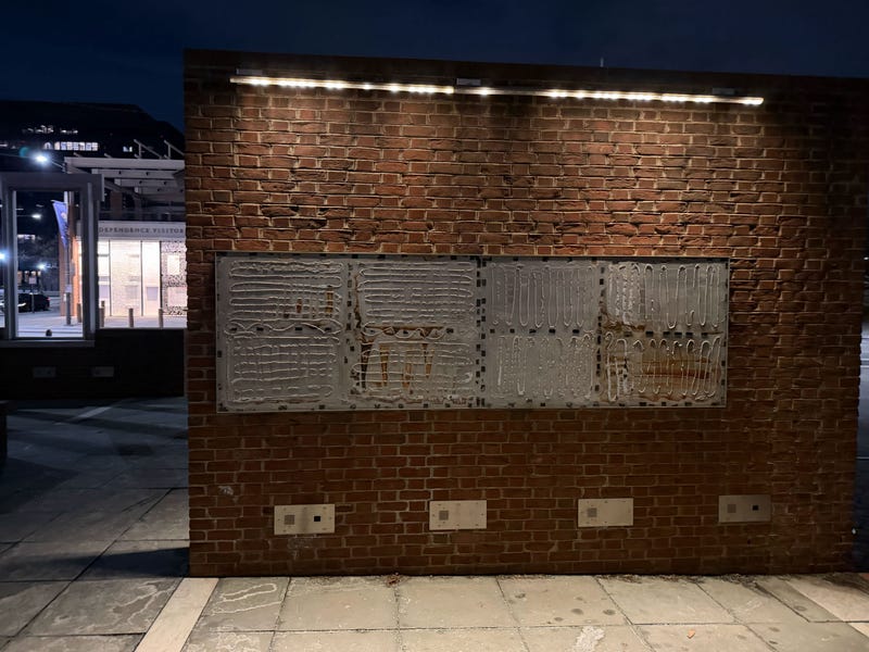 Slavery exhibits displayed at the President's House on Independence Mall were removed by Trump administration officials on Jan. 22, 2026.