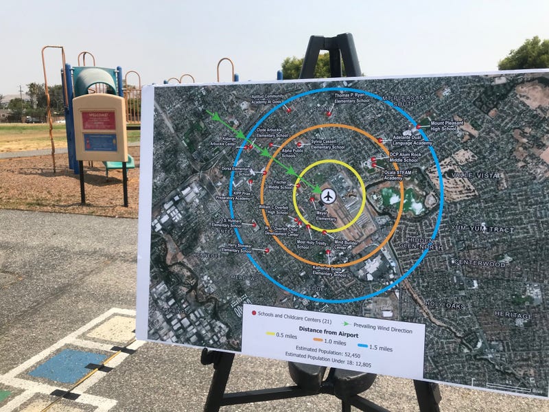 According to a new study, planes from a San Jose airport are leaving behind dangerous amounts of lead. The increase seen in children is on par with those measured in Flint, Michigan children during the peak of the city's water crisis. 